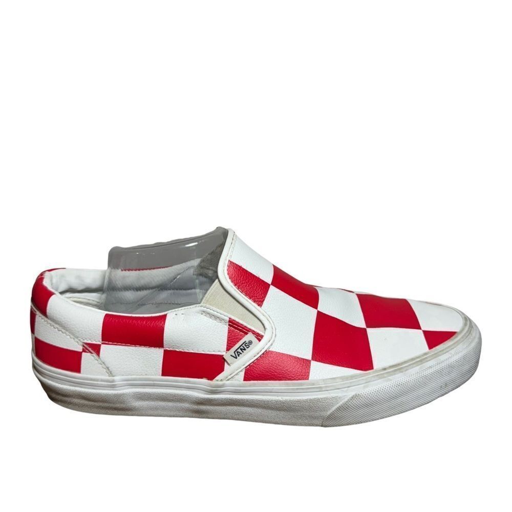 Vans Leather slip-ons size 10
